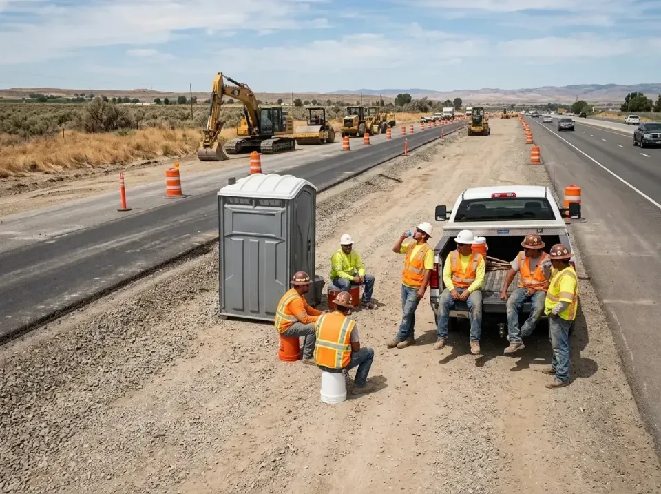 highway-road-construction-crew-007 — frequently asked questions, Porta Potty and Restroom Rentals in Kendall West, FL